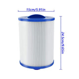2-Pack CH-940 Spa Filter Replacement, Compatible with Multiple Hot Tub/Spa Models, 1 1/2 V1188-MS-325-0500