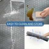 Extra Large Silicone Stove Protector Mat - Heat Resistant Protector for Electric Stove, Non-Slip V1237-ZY-203-4725