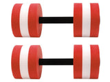 2 PCS EVA Water Floating Dumbbell Yoga Exercise Water Foam Dumbbell Fitness Tool for Men Women Kids V1294-YM0717-3111220236112