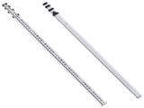 Aluminum Grade Rod, 14-Feet/8ths 4 Sections Telescopic Measuring Rod, Double-Sided Scale 1/8in V952-YZCLG14YCFEEVMVL0V0