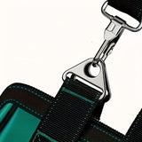 Tool Storage Bag Oxford Cloth Tool Bag Multifunctional Tool Organizer Durable - black - green - Size V1106-148-243192-BLA-REGULAR