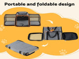i.Pet Pet Carrier Bag Foldable Expandable Dog Cat Travel Cage Portable Car Kennel PET-CARRIER-ET48X30-OR