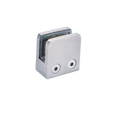 Heavy Duty Square Flat Back Glass Clamp 4545 mm for Tempered Glass or Laminated Glass, V1366-AZ2-W-08427