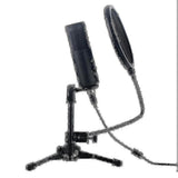 Professional USB Condenser Microphone - Studio Grade Recording Mic V1263-JX-3662
