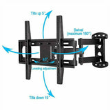 Full Motion TV Wall Mount Bracket 27-55 for Samsung TCL Hisense V178-66772