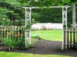 Decorative Metal Garden Trellis Arch Durable Steel Tubing Wedding Party Archway V767-HQ-XJ114-G1