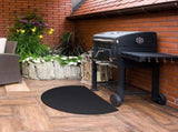 Fireproof Fireplace Hearth Mat Oil-Proof Waterproof BBQ Protector for Decks and Patios, Hearth Rug V1192-AZ-W-0128