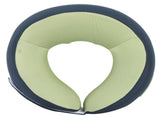 Back Neck Pillow Massager Hot Compress Cordless Massager Pillow Blue Green Electric Massage Pillow V1294-YM0703-3117230101811