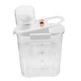 Worgeous Laundry Powder Detergent Container Transparent Laundry Detergent Dispenser Jar V1189-WXFWAL-20260326-02132