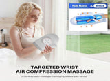 Hand Massager with Heat & Compression, Finger & Palm Massage Gift V1263-JX-5849