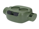 Mini Coffee Knock Box ABS Plastic Portable Coffee Ground Bin for Cafe Bar Kitchen Green V1294-YM0901-3118240172612