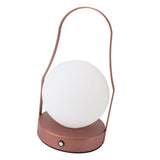 LED Cordless Table Lamp Acrylic Iron 3 Modes Stepless Touch Dimmable USB Rechargeable Portable V1294-YM0901-3119240052411