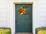 Halloween Moon Cat Garland Halloween Wreath Hanging Decoration for Halloween Party Home Farmhouse V1294-YM0718-220908FB03-4