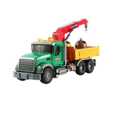 Farm Logging Toy with Loading Cranes, Toddler Friction Powered Vehicle Toy, Big Tow V1366-AZ2-W-26220