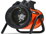 UNIMAC 2kW Industrial Electric Space Fan Heater, Tilt Angle, Fast Heating, 2 Heat Settings, Portable V219-HEACHTUM4XCA