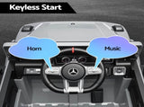 Kids Electric Ride On Car G63 Toy Cars Remote Control Grey RCAR-AMG63-LS-GY
