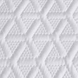 Ardor Leonardo White Embossed Quilt Cover Set Double V442-INT-QUILTCS-LEONARDO-WHITE-DS