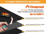 Fireproof Heat Shield for Wall Behind Grill Protect Deck Fence From Grill Heat Heat Shield for Wood V1370-AZ4-07552