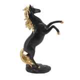 Horse Sculpture Ornament Decorative Auspicious Wealth Craft Resin Standing Horse Statue for Cabinet V1294-YM0626-3115220151811