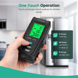 ERICKHILL 3 in 1 EMF Detector, Electromagnetic Field Radiation Detector for EF, RF, MF, WiFi,5G V413-RT-100S
