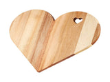 Heart Shaped Cutting Board Gifts for Wife Women Friend for Birthday,Acacia Wood Bread Board Cheese V1189-LWWAL-20260401-05452