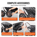 Folding Deer Cart Game Hauler Utility Gear Dolly 500 LBS Capacity V952-YXGKSLYXCYGZYU47ZV0