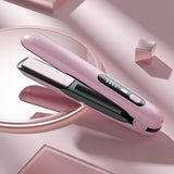 Pink Wireless Rechargeable Hair Straightener with 5000mAh Battery - Portable Design & Adjustable V888-ELOSUNG15640