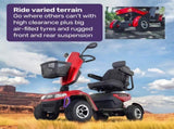 Equipmed ProRider Ultra Large-sized, High Power, Strong Climber, Varied Terrain, 200kg Capacity V219-HMBMSCEQ9RDA