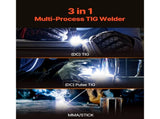 TIG Welder, 205A 3-In-1 Welding Machine , V952-TIGHJ205ASHYNKSKKV3