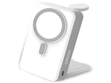 OneAdaptr OneGo White 5 in 1 MagSafe Charging Stand Power Bank OG-B10WH