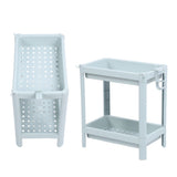 Bathroom Floor Shelf Bathroom Open Shelf Unit Freestanding Corner Rack Shelves V1294-YM0706-3112230061511