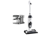 Devanti Cordless Wet Dry Vacuum Mop plus Coffee Maker Machine Espresso VAC-1809-CM-06-SS