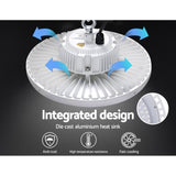Leier LED High Bay Lights 150W UFO Industrial Shed Warehouse Factory Lamp White HBL-UFO-N210C-WH