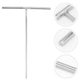 Crepe Wand, Plated Silver, Stainless Steel, for Kitchen, Widened Design, Comfortable Grip, V1370-AZ4-16031