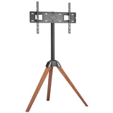 Tripod Easel TV Stand, for 40-65 inch Flat Screen/Curved TVs Up to 45 kg, 18&deg Left-Right Rotation V952-TYSDLDDSJZJZLU43E001V0
