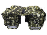 Trunk Bag Camouflage Luggage Saddle for Cycling Green V1192-AZ-W-32367
