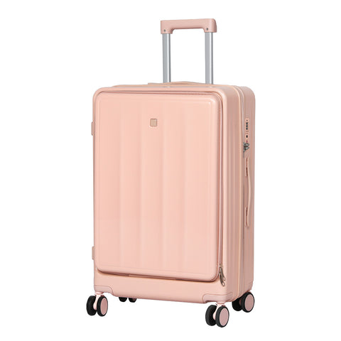 Slimbridge 24" Luggage Trolley Travel Hard Pink LG1015-24-PK_NZ