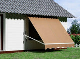 Instahut Motorised Pivot Arm Awning Window Sun Shade 2.1 X 2.1M Beige AWN-B-FIXED-RM-21-BEIGE