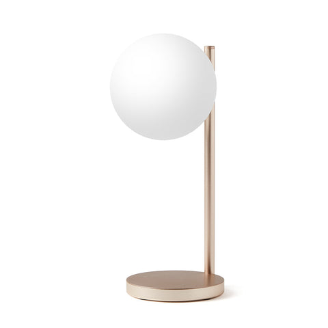 Lexon Bubble Desk Lamp With Built-In Wireless Charger - Gold V398-LD-LH70D
