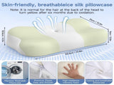 Memory Foam Cervical Pillow, Neck Comfort Support,Ergonomic High-Low Contour Neck Pillow, Supportive V1107-115-95658