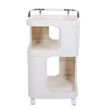 Rolling Utility Cart with Handle Multi Functional Trolley for Office Living Room Movable V1294-YM0901-3116250017111