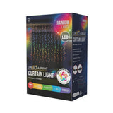 LED Curtain Lights Rainbow Color available in 2 sizes - 3.6 meter V720-XL0648