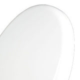 Slow Close Toilet Seat Thickened White PP Quick Installation Household Toilet Lid for Replacement V1294-YM0703-3112230004711