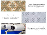 Non slip Absorbent Floor Mat Doormat for Home Entrance Living Room Marble Grain V1294-YM0901-JY24693-04