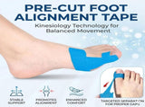 Pre cut bunion kinesiology tape big toe corrector for women men hallux valgus correction feet brace V1366-AZ2-W-15206