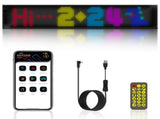 LED Flexible Display APP BT Car Advertising Full Color Intelligent Vehicle Sticker Soft V1294-YM0901-L6717-5
