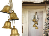 Decorative Bells, Christmas Decor Bells, Huangma Hanging Rope Metal Decorative Bull Bell, Classic V1192-AZ-W-2817