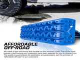 X-BULL Recovery tracks Mud Snow / Sand tracks / Grass 4X4 Caravan 2pcs 4WD Gen 3.0 - Blue V211-AUEB-XBRT008-N