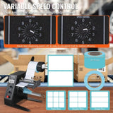 Automatic Label Dispenser, Width 15-125 mm, Length 3-150 mm, Automatic Label Stripper Label V952-LSZDTBFPJHSX0ZZKNV3
