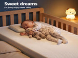 Giselle Bedding 15cm Cot Mattress, 38D Gel Memory Foam Cover MATTRESS-B-COT-DS-15-WH